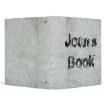 Black Denim Book binders