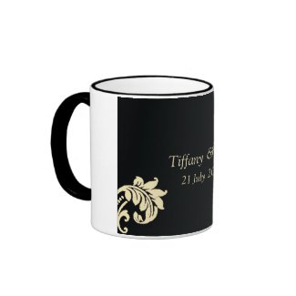 Black Design Coffee Mug mug