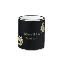 Black Design Coffee Mug