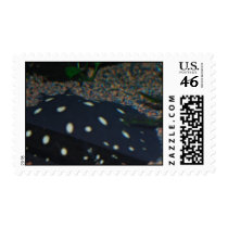 Black Devil Stingray Postage Stamp
