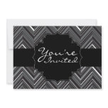 Black Diags Invitation