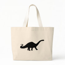 black dinosaur icon bags