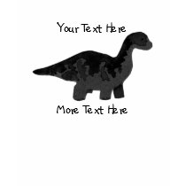 Black Dinosaur Shirt