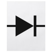 black diode icon flyers