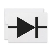 black diode icon invitations