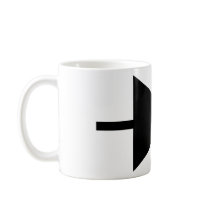 black diode icon mugs