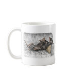 Black Doberman Pinscher Guard Dog Mug
