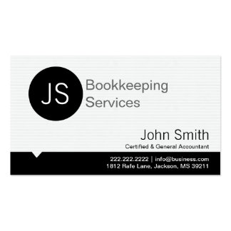 Bookkeeping Business Cards & Templates | Zazzle