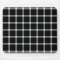 Black Dot Illusion Mousepad by mercedes1979 Black Dot Illusion Mousepad