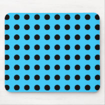 Black Dot Mousepad mousepads