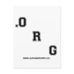 Black Dot ORG postcards