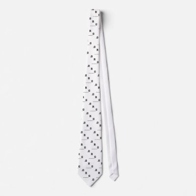 Black Dot ORG Necktie by lettershirts