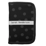 Black Dots Folio Folio Planner