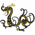 Black Dragon - Ladies zip Hoodie embroidered shirts