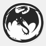 Black Dragon sticker