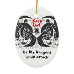 Black Dragons Ornament