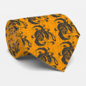 Black Dragons Tie tie