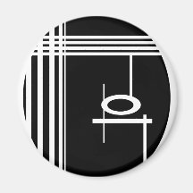 Black egg magnets