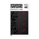 Black Elegance RSVP stamps