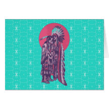Black Elk greeting card