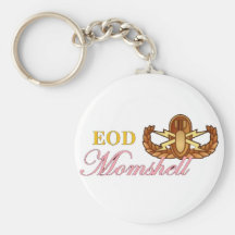 black eod momshell key chain