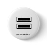 Black Equal Button