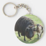 Black Ewe Key Chains