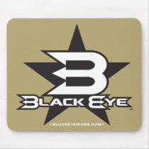 Black Eye Bikes Star mousepads by BlackEyeBikes Black Eye Bikes Star mousepads