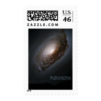 Black Eye Galaxy aka Sleeping Beauty Galaxy Postage Stamp