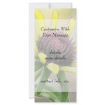 Black Eyed Susan Bud Rack Card Design