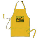 black-eyed susan & butterfly apron by eunicorn black-eyed susan & butterfly apron