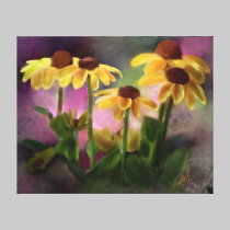 Black-eyed Susan Floral canvas prints