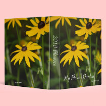 Black Eyed Susan Flower Binder binders