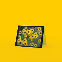 Black Eyed Susan Greeting/N... - Customized cards