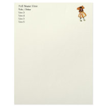 Black-Eyed Susan Customized Letterhead