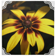 Black Eyed Susan Set of Four Napkin