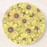 Black Eyed Susans Everywhere Coaster