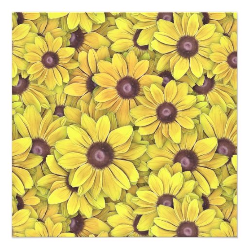 Black Eyed Susans Everywhere Invite