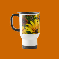 Black Eyed Susans Travel Mug by ggbythebay Black Eyed Susans Travel Mug