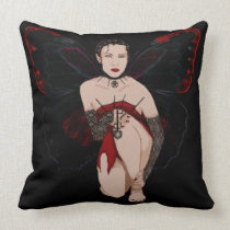 Black Faerie Pillow/Cushion pillows