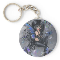 "Black Fairy" Keychain keychains