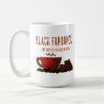 Black Fandango Coffee Mug mugs