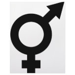 black fe-male icon letterhead