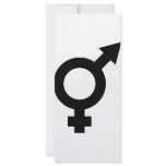black fe-male icon rack cards