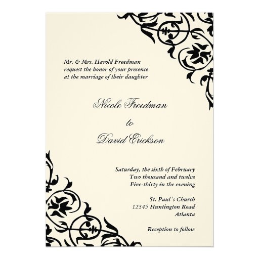 script wedding invitations
