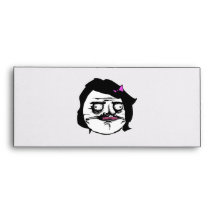 Black Female Me Gusta Comic Rage Face Meme Envelope