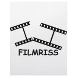 black Filmriss icon Custom Letterhead