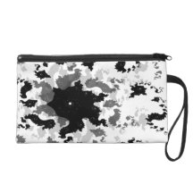 Black Fire Clutch Wristlets