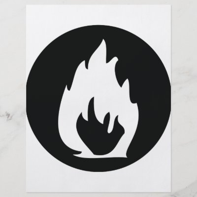 black fire icon