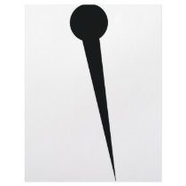 black fixing pin icon letterhead